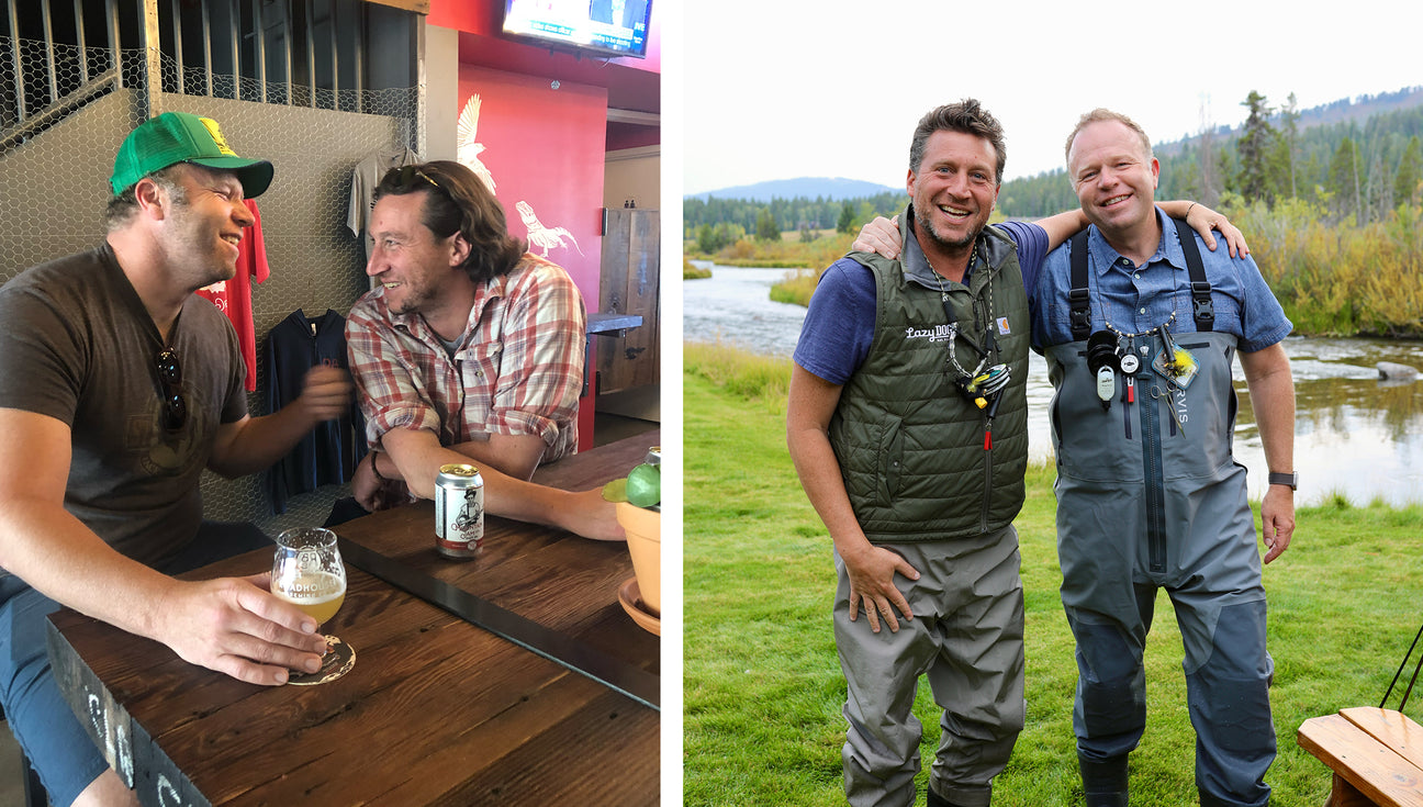 The Story Behind the Friendship: Chris Simms on Beer + the Melvin Connection - LD.com