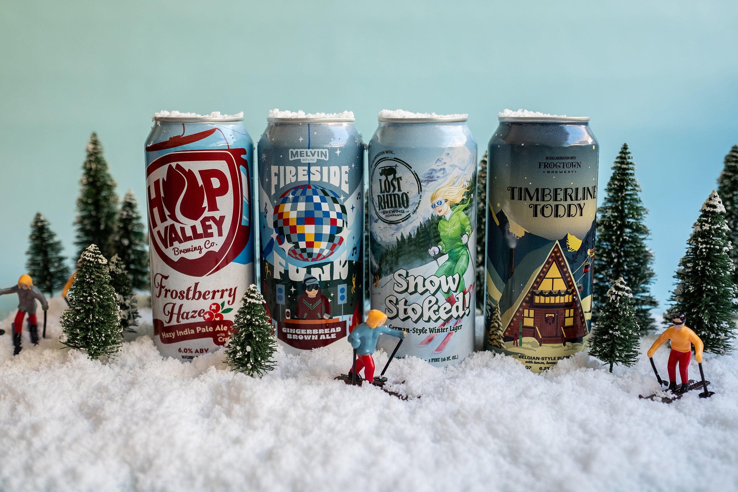 LD Beer Club Spreading Holiday Cheers Can Lineup