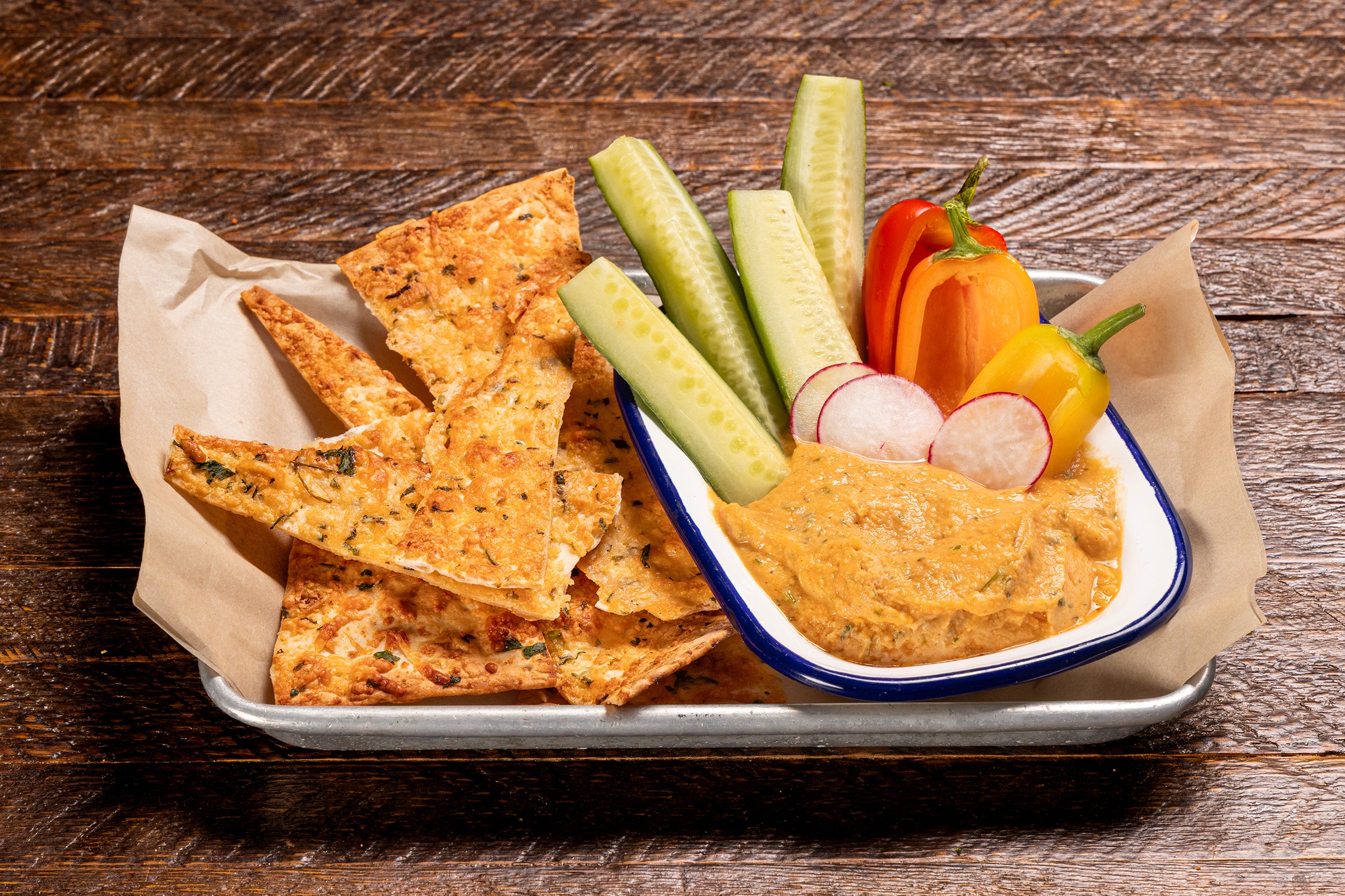 Roasted Red Pepper Hummus