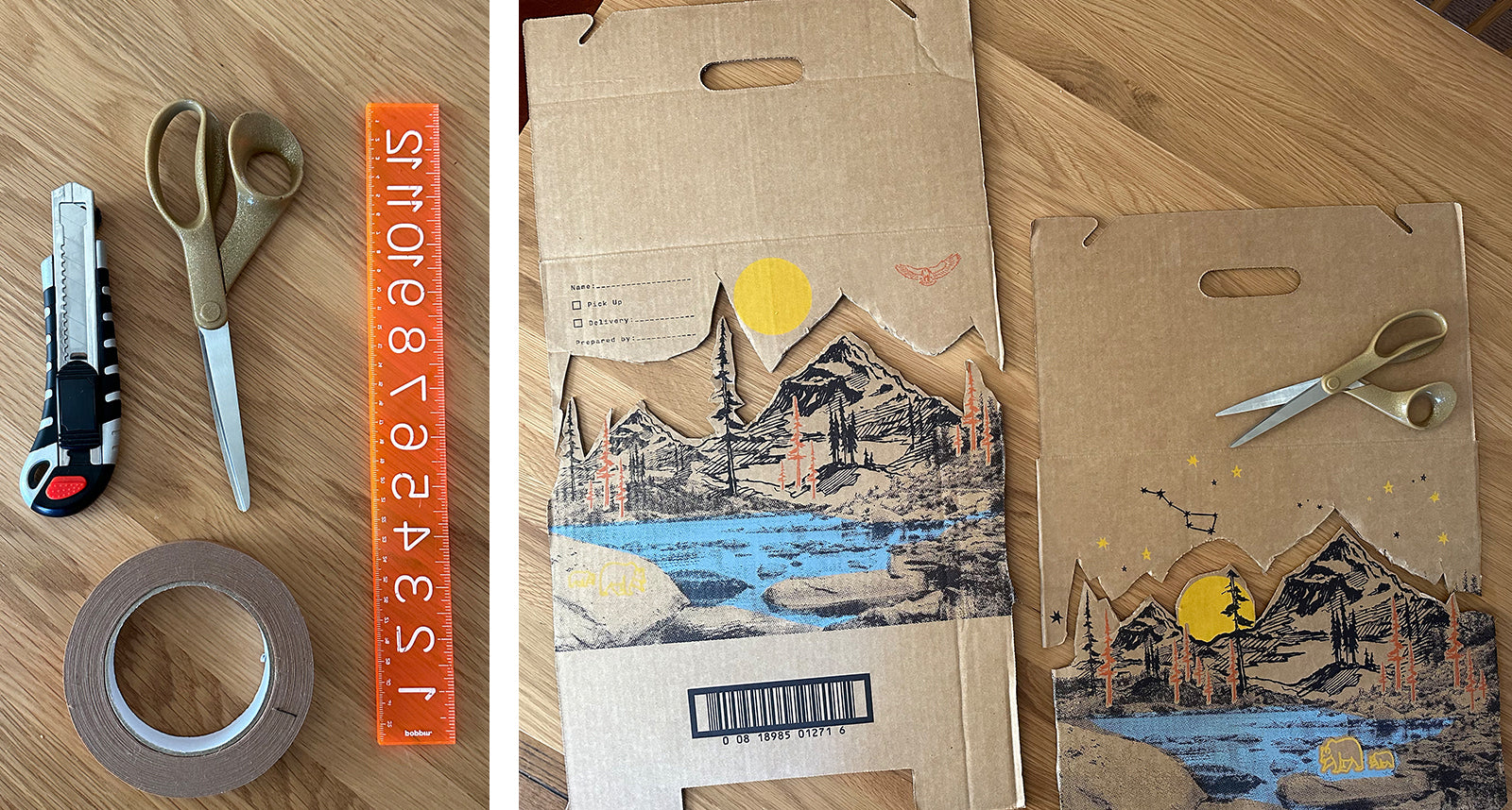 Step Two of Art Project