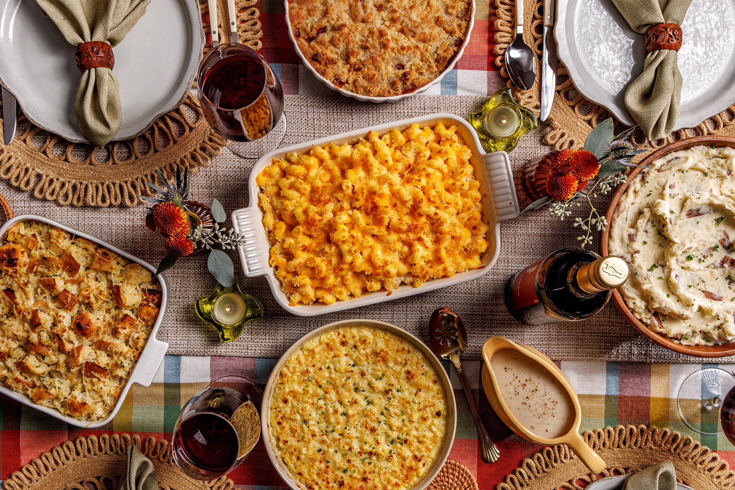 Everything But The Turkey Table Spread