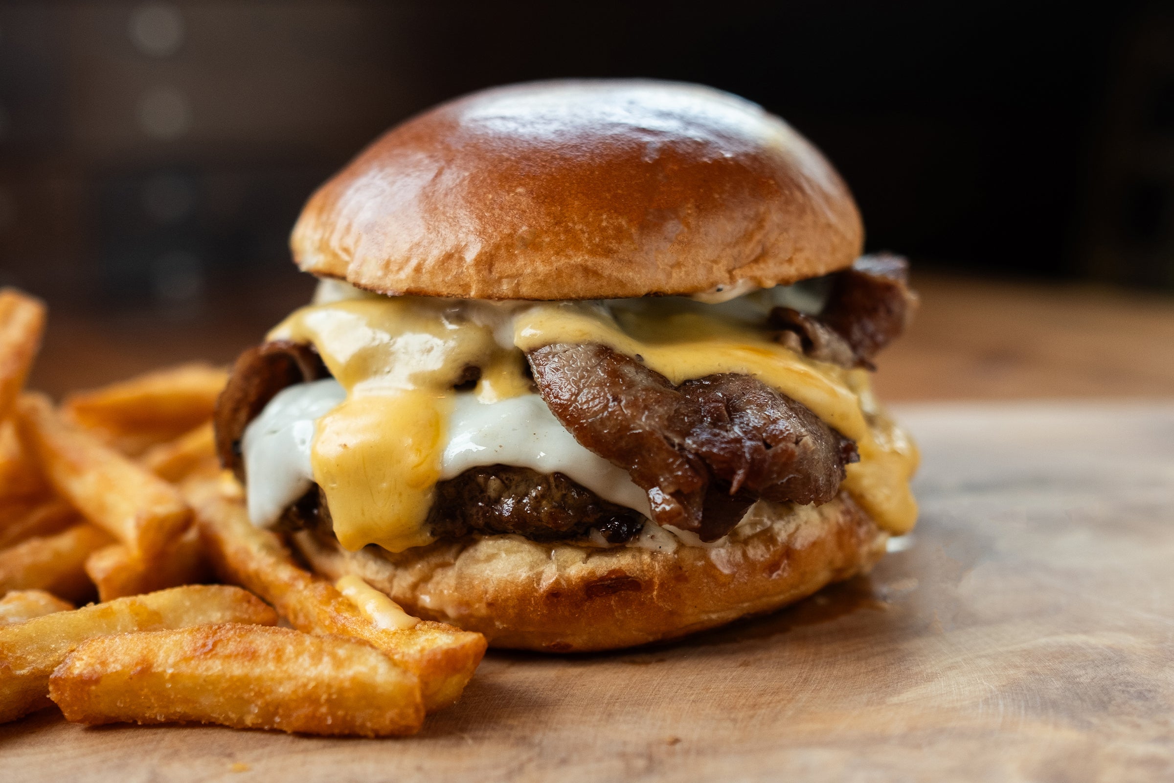 Cowboy Ribeye Burger