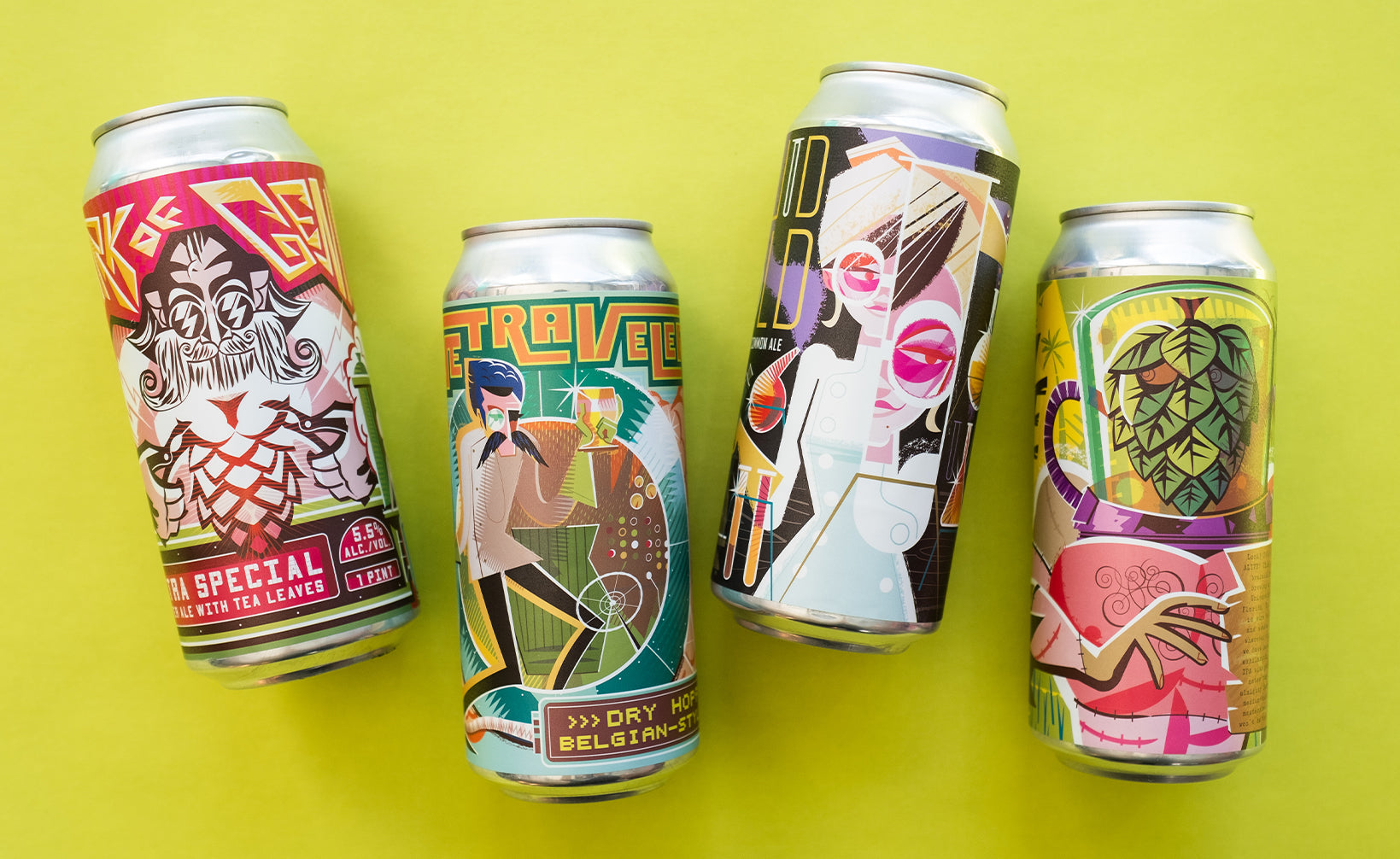 Lazy Dog Beer Club Can Art alt tag