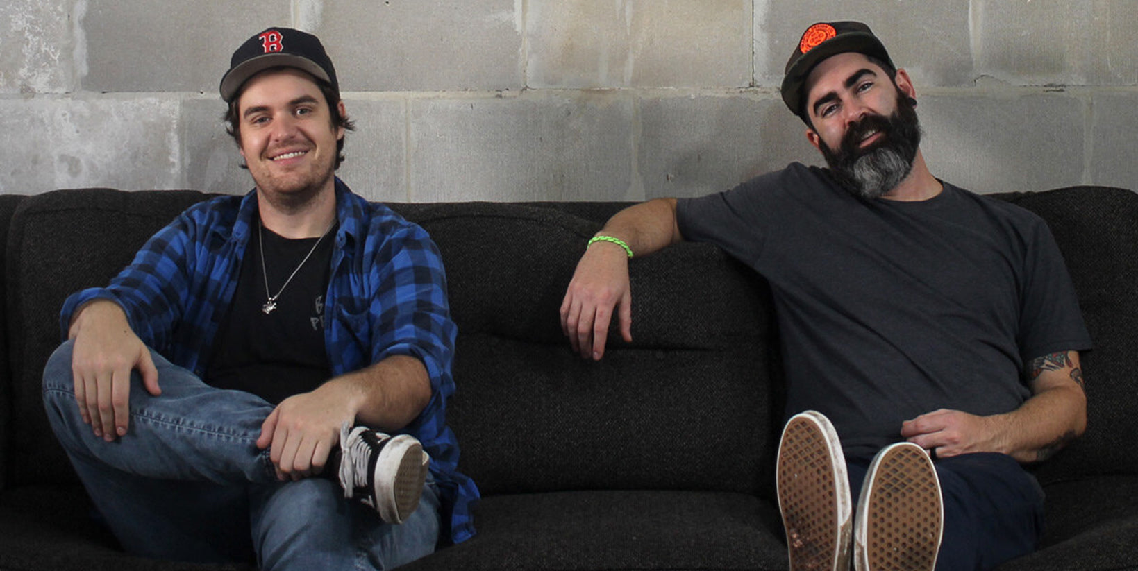 Visionaries Tim Styles and Harry Lemire with Native Screen Print Co. Alt Tag