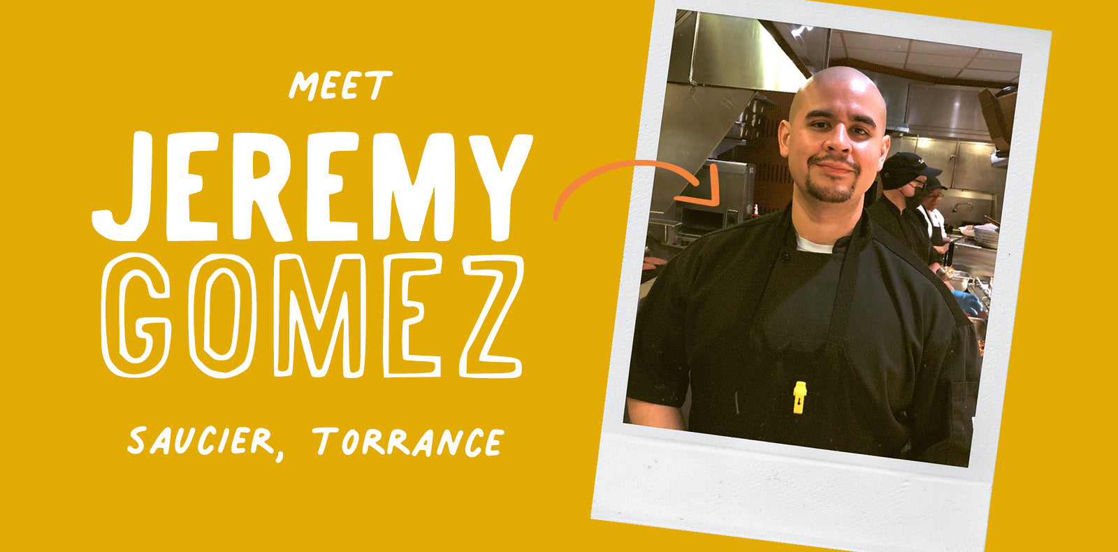 Headshot of Jeremy Gomez, Lazy Dog Restaurant Saucier 