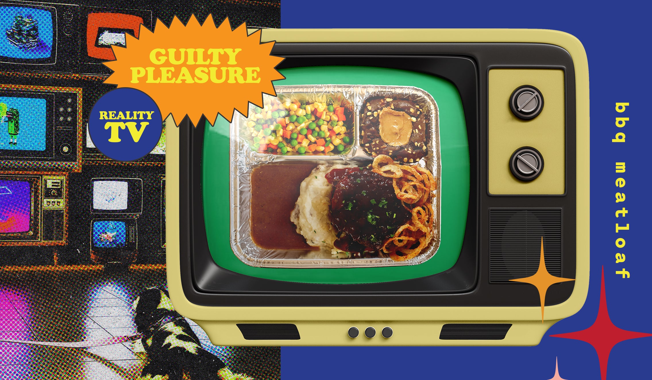 BBQ Meatloaf TV Dinner