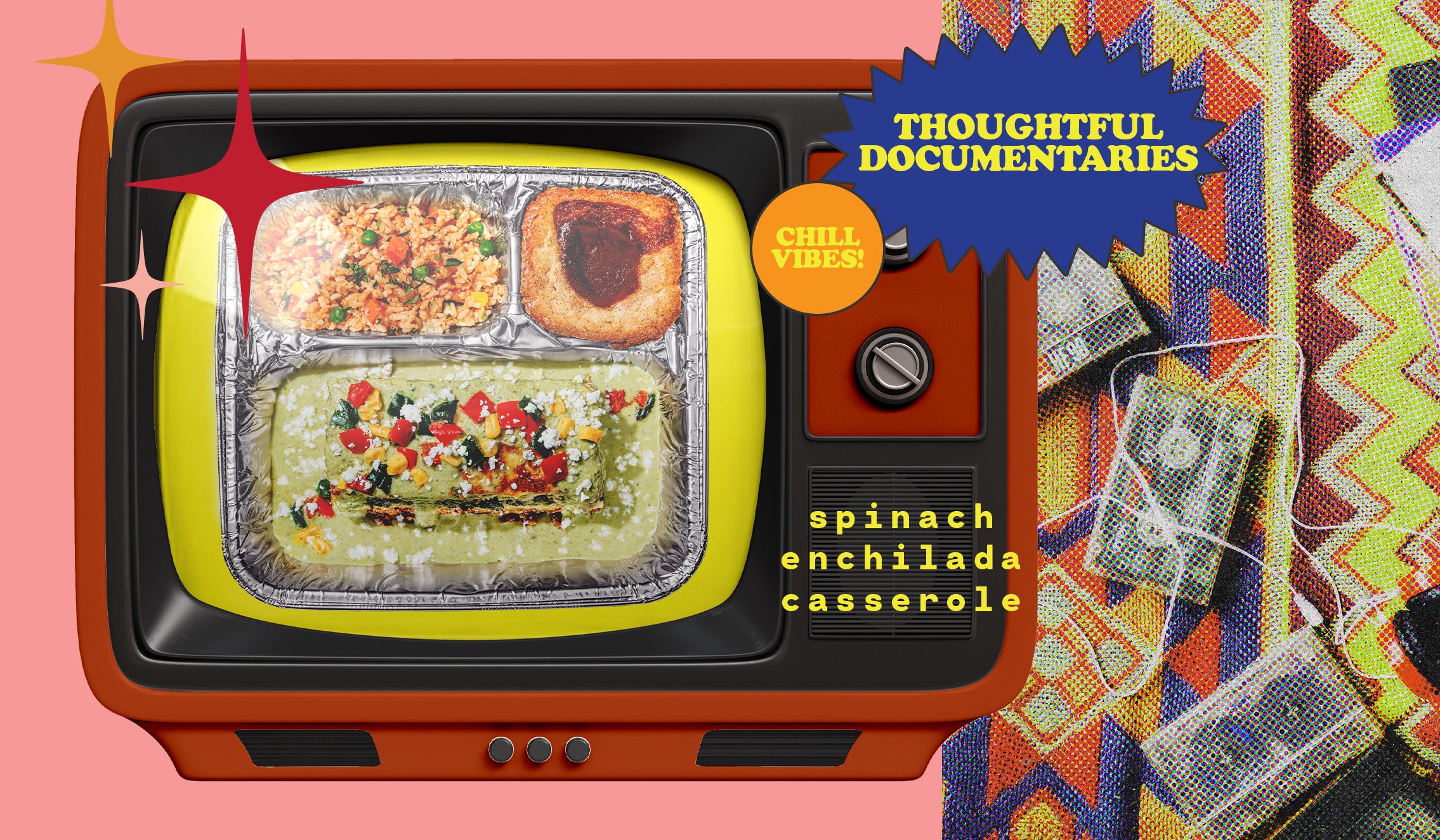 Enchilada TV Dinner
