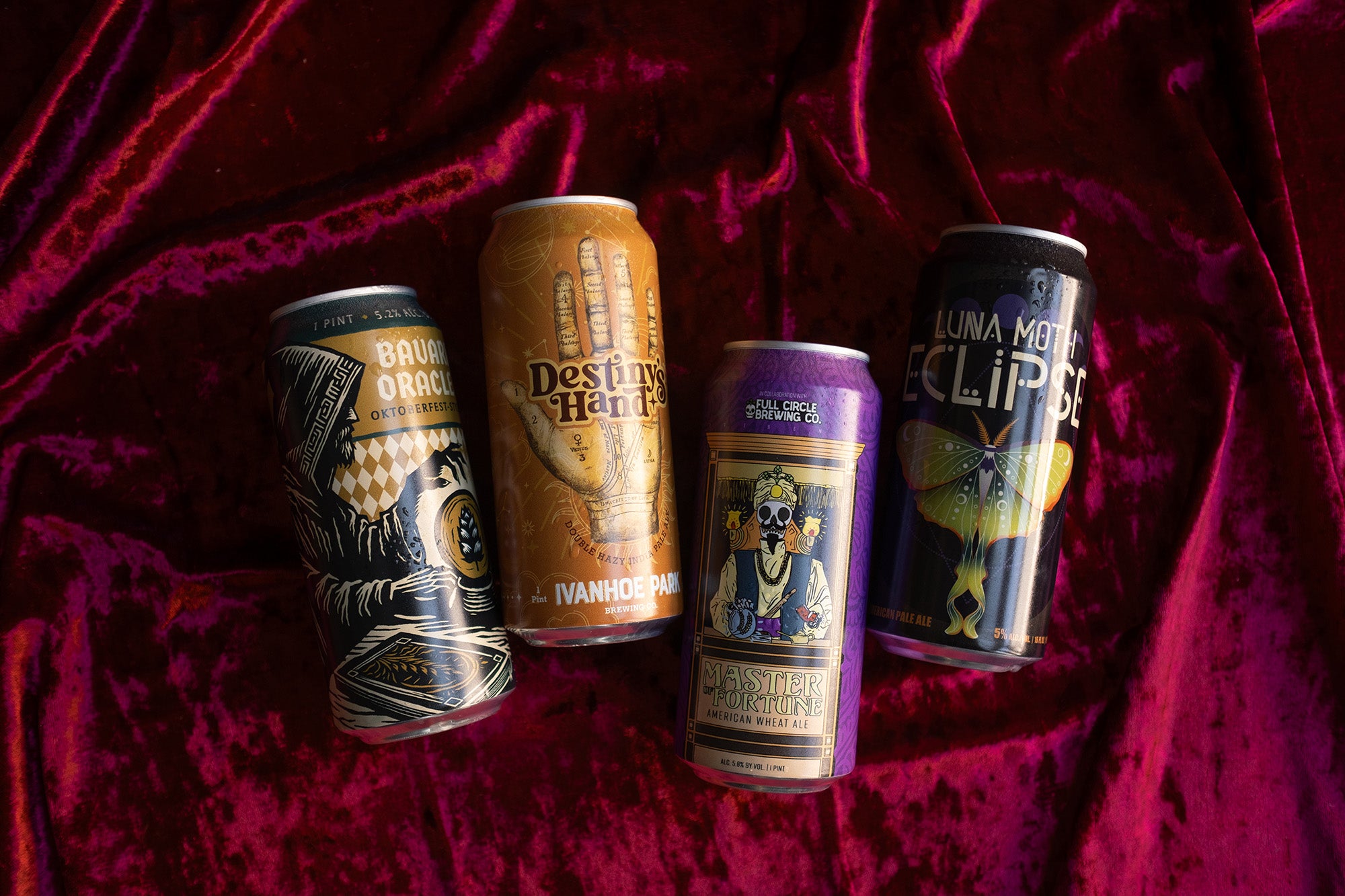 LD Beer Club Mystic Brews Can Lineup