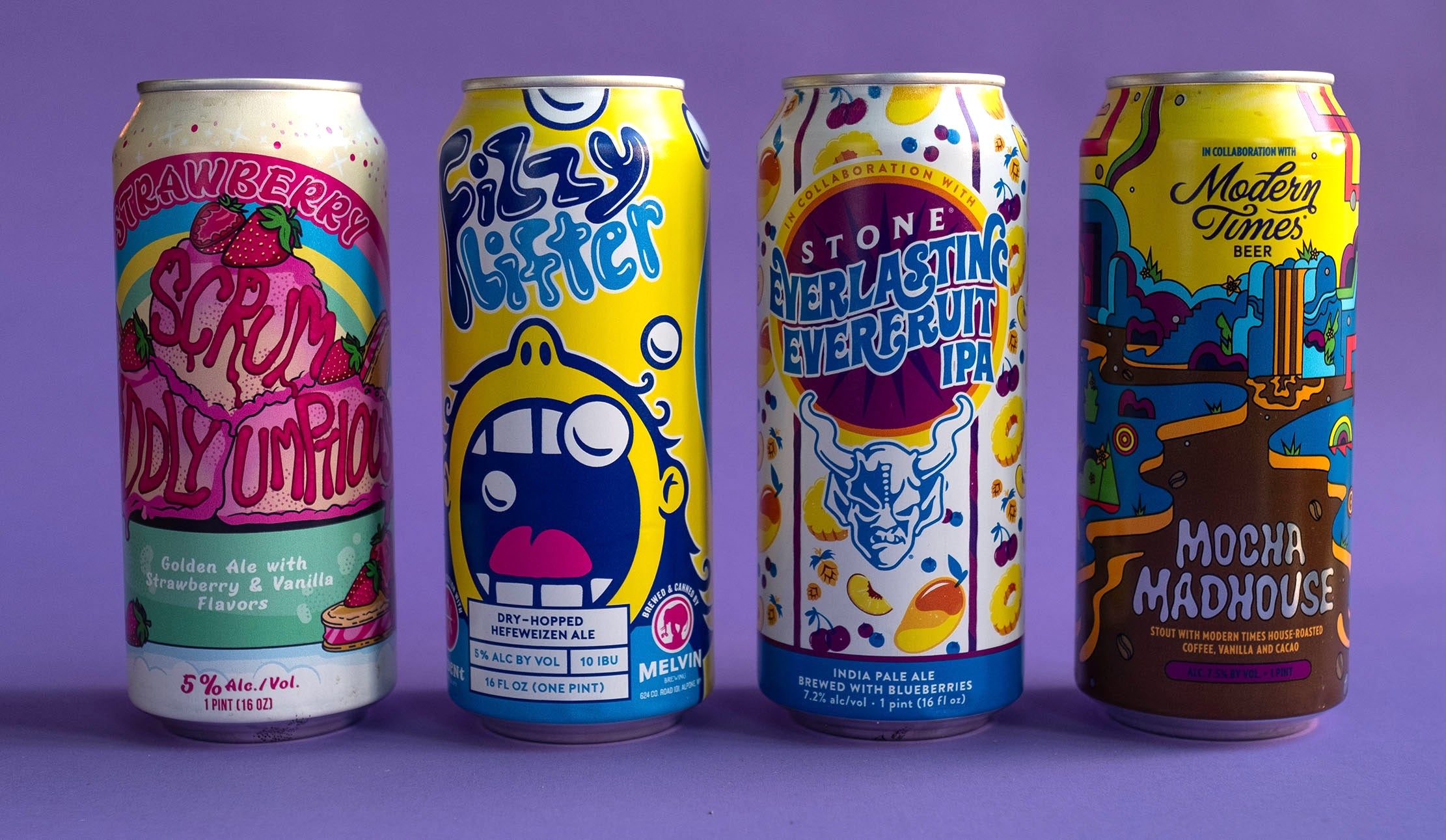 LD & The Beer Factory Can Lineup