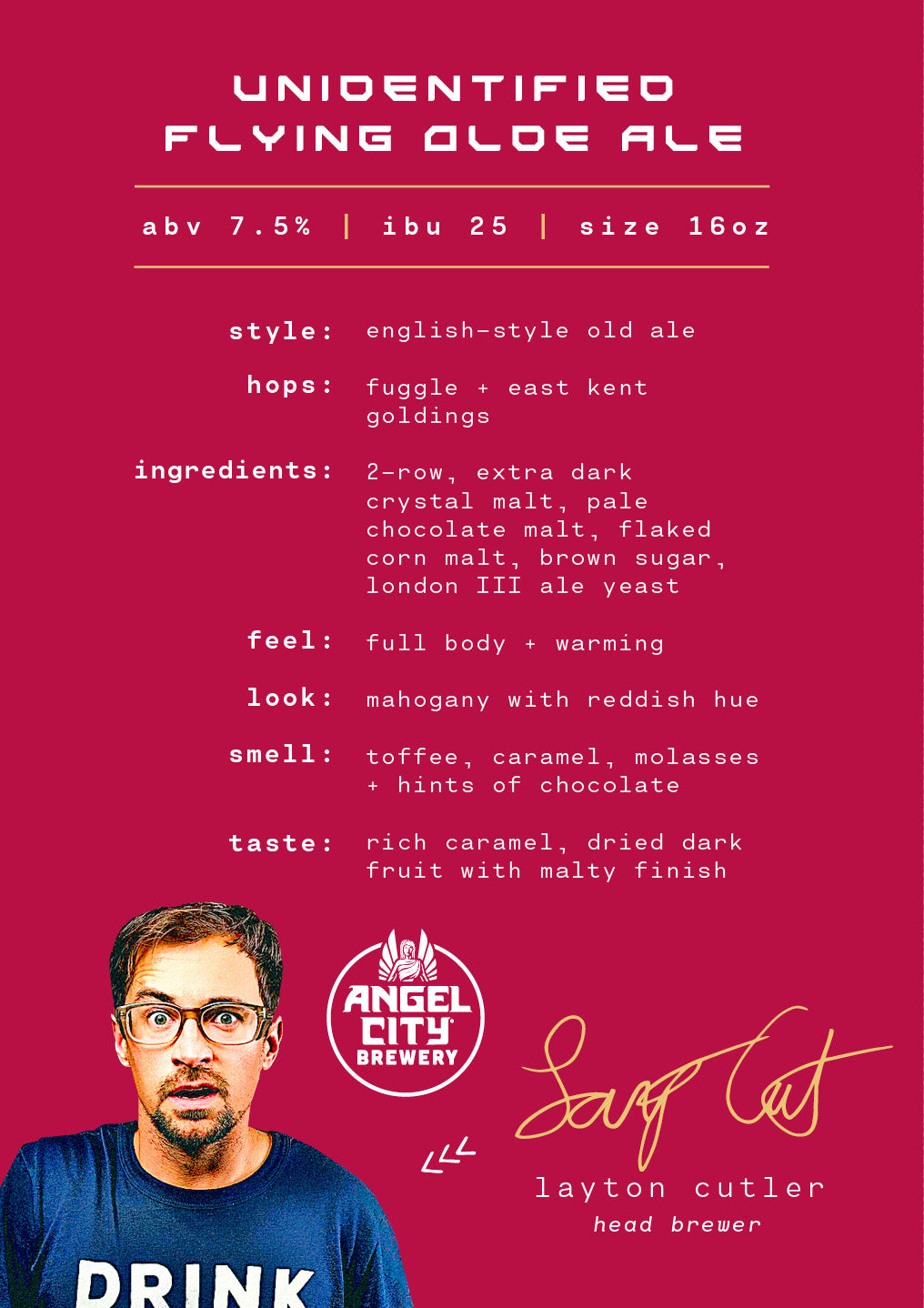 Angel City - Unidentified Flying Olde ALe