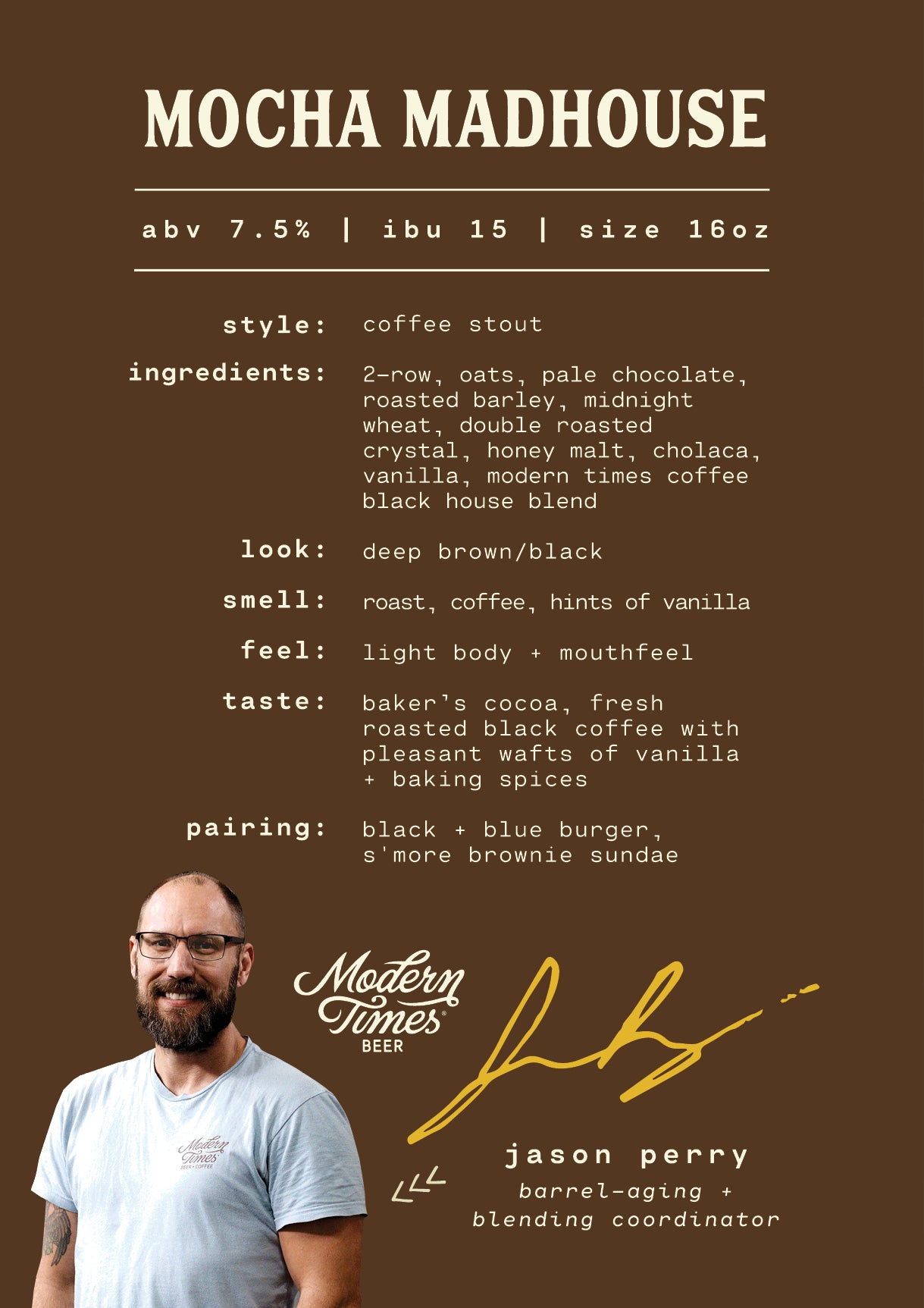 Mocha Madhouse by Modern Times